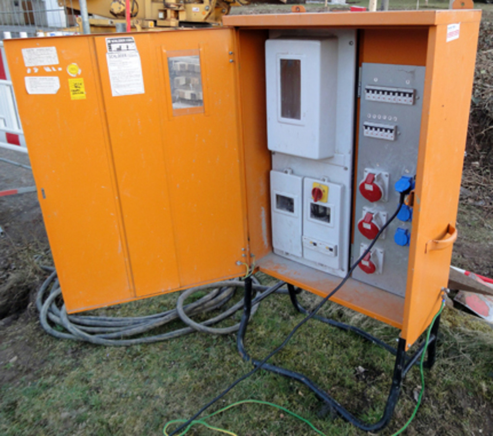 Baustromkasten bei Elektro Kienhöfer GmbH in Staig-Altheim
